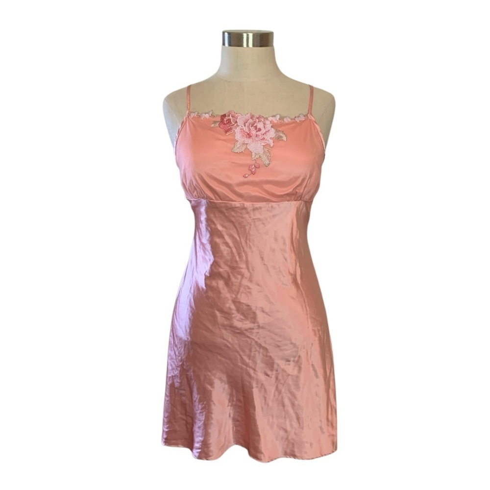 Peach nightgown or slip (unbranded)